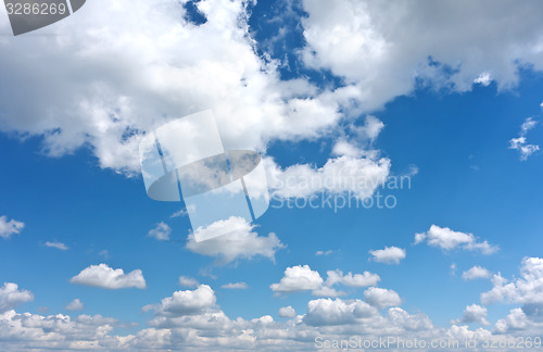 Image of blue sky