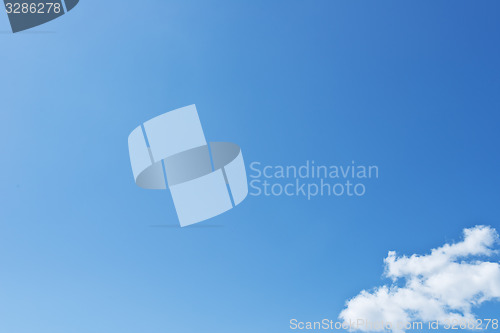 Image of blue sky