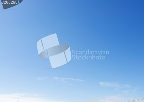 Image of blue sky