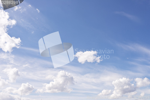 Image of blue sky