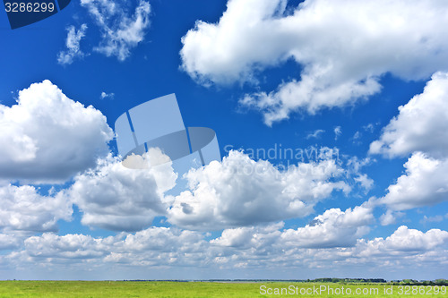 Image of blue sky