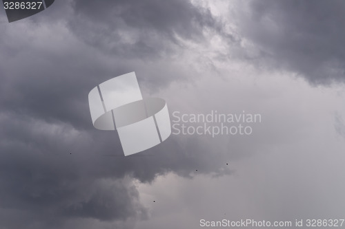 Image of rainy clouds