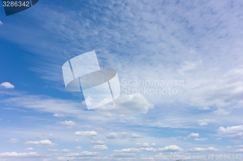 Image of blue sky