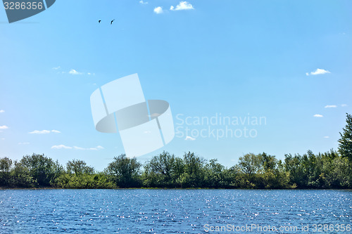 Image of beautiful lake