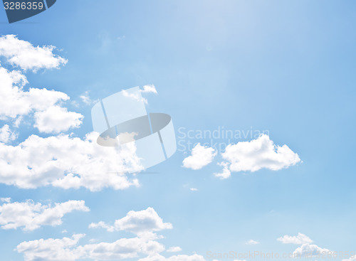 Image of blue sky