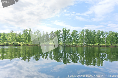 Image of beautiful lake