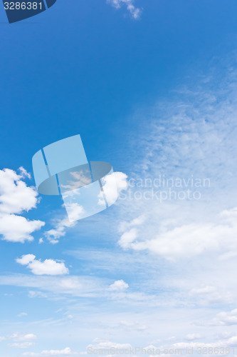 Image of blue sky