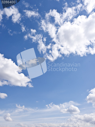 Image of blue sky