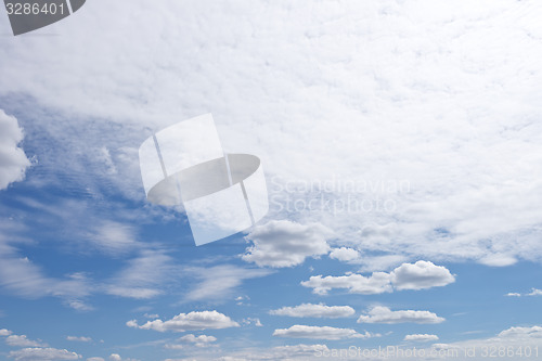 Image of blue sky