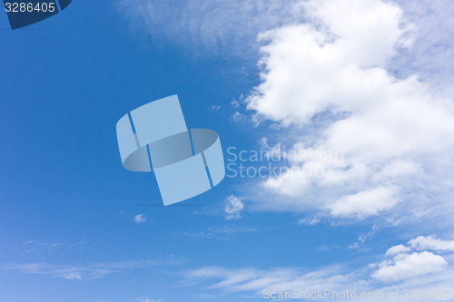 Image of blue sky