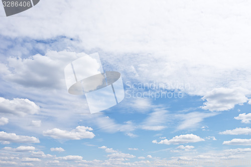 Image of blue sky