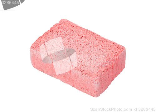 Image of Simple sponge isolated on white