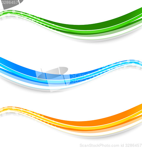 Image of wave banners