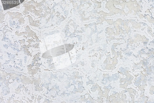 Image of Grungy white concrete wall background