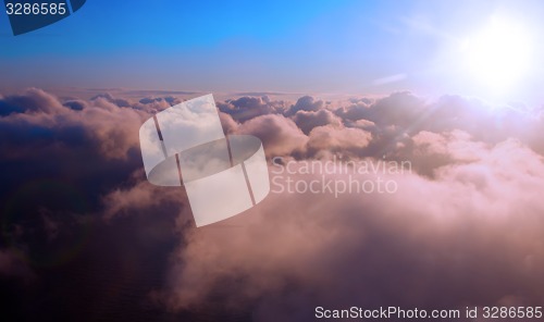 Image of Sun cloud height