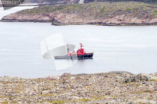 Image of Fjords sea Lapland