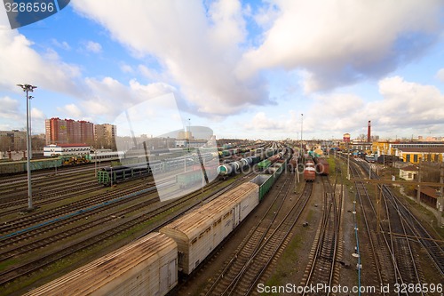 Image of Commercial transportation by rail