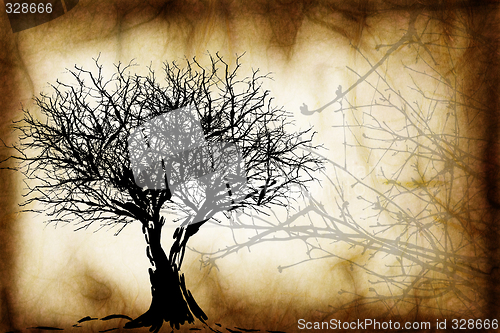 Image of Grunge Tree design
