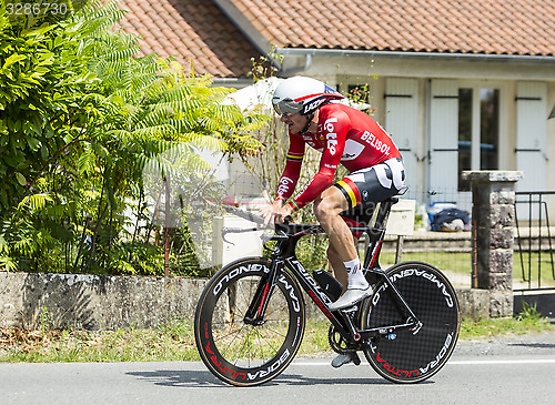 Image of The Cyclist Adam Hansen - Tour de France 2014