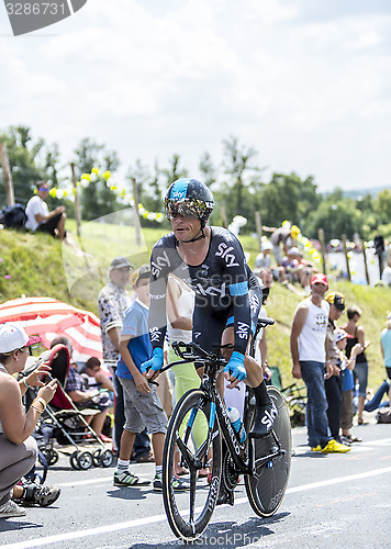 Image of The Cyclist Vasili Kiryienka - Tour de France 2014