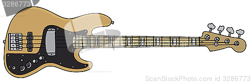 Image of Electric bass guitar