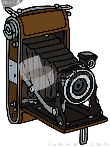 Image of Old photographic camera