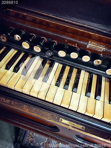 Image of Antique reed organ