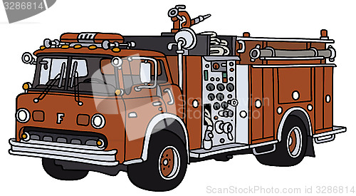 Image of Old fire truck