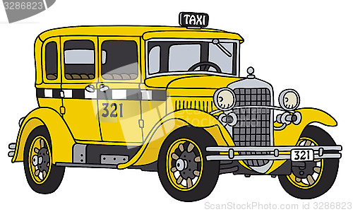 Image of Vintage taxi