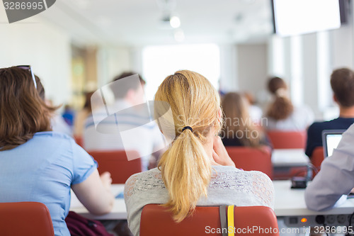 Image of Lecture at university.