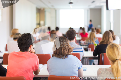 Image of Lecture at university.