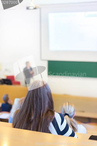 Image of Lecture at university.