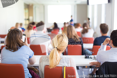 Image of Lecture at university.