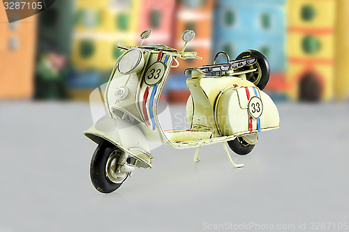 Image of Vintage Toy Motorcycle