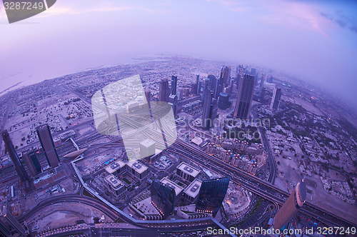 Image of Dubai night skylin