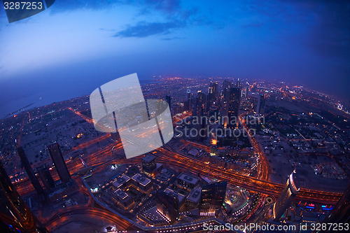 Image of Dubai night skylin