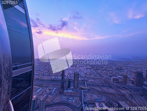 Image of Dubai night skylin