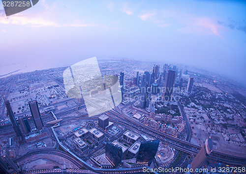 Image of Dubai night skylin