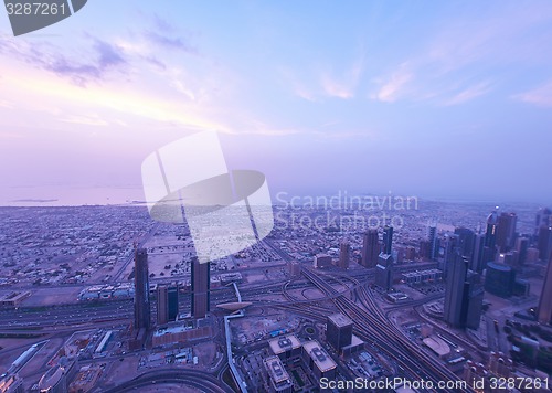 Image of Dubai night skylin