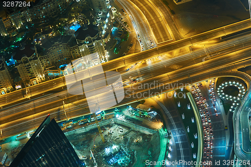 Image of Dubai night skylin