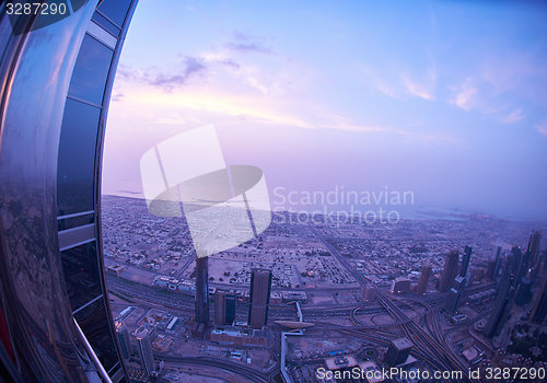 Image of Dubai night skylin