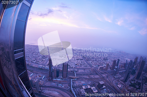 Image of Dubai night skylin