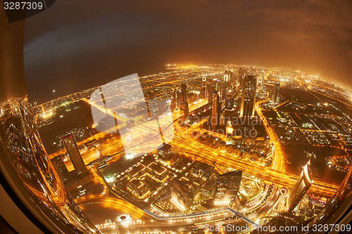 Image of Dubai night skylin