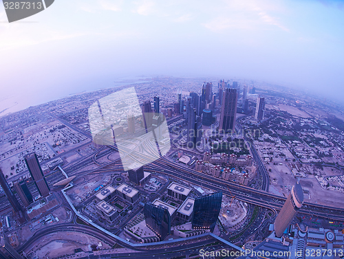 Image of Dubai night skylin