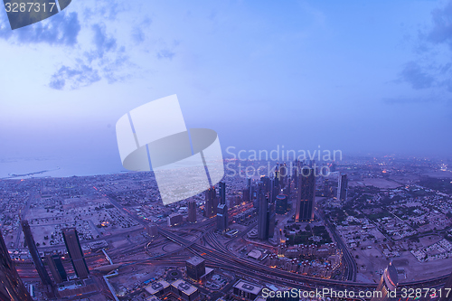 Image of Dubai night skylin