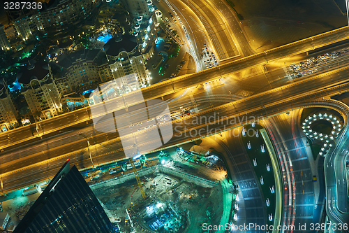 Image of Dubai night skylin