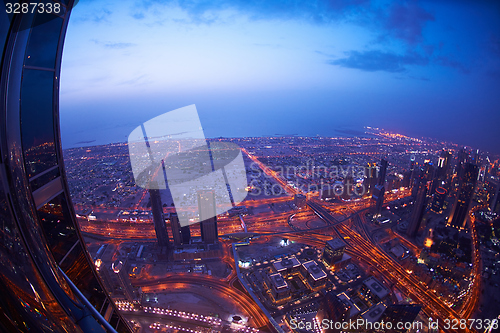 Image of Dubai night skylin