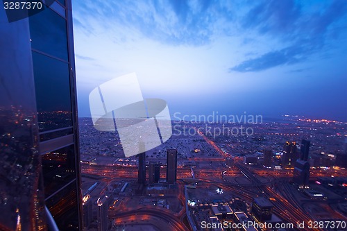 Image of Dubai night skylin