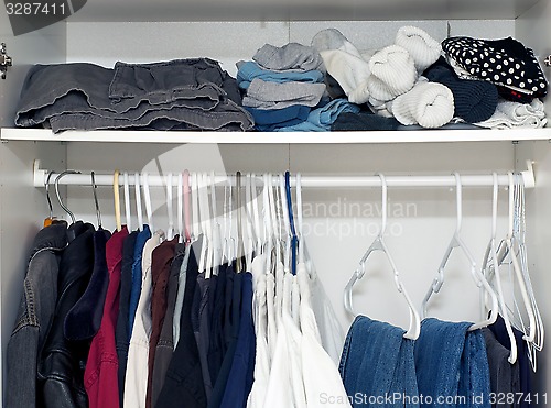 Image of inside wardrobe