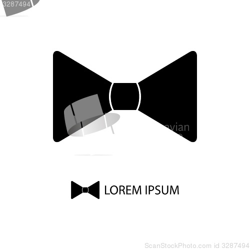 Image of Black bowtie as logo